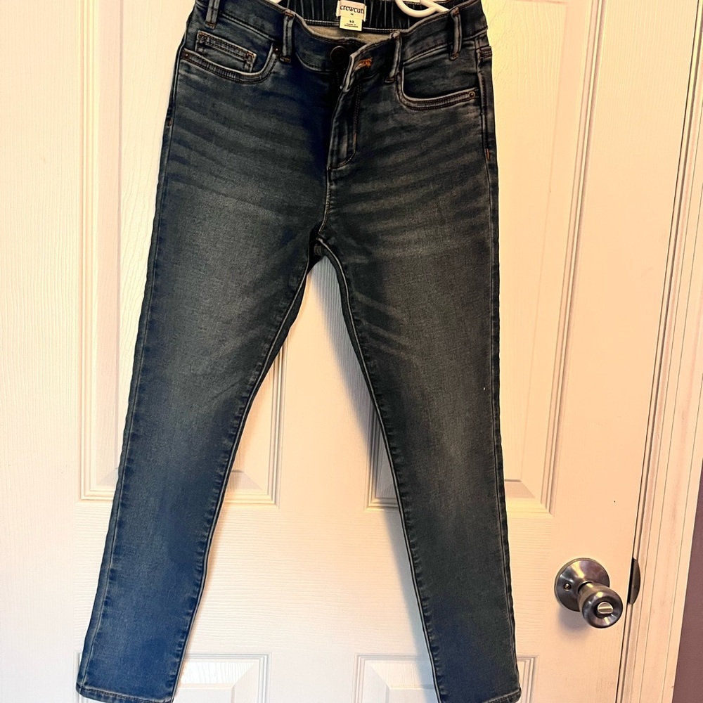 Crewcuts Dark Blue Ankle Jeans
